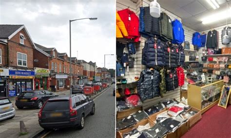 bury new road manchester fake clothes address|counterfeit street manchester.